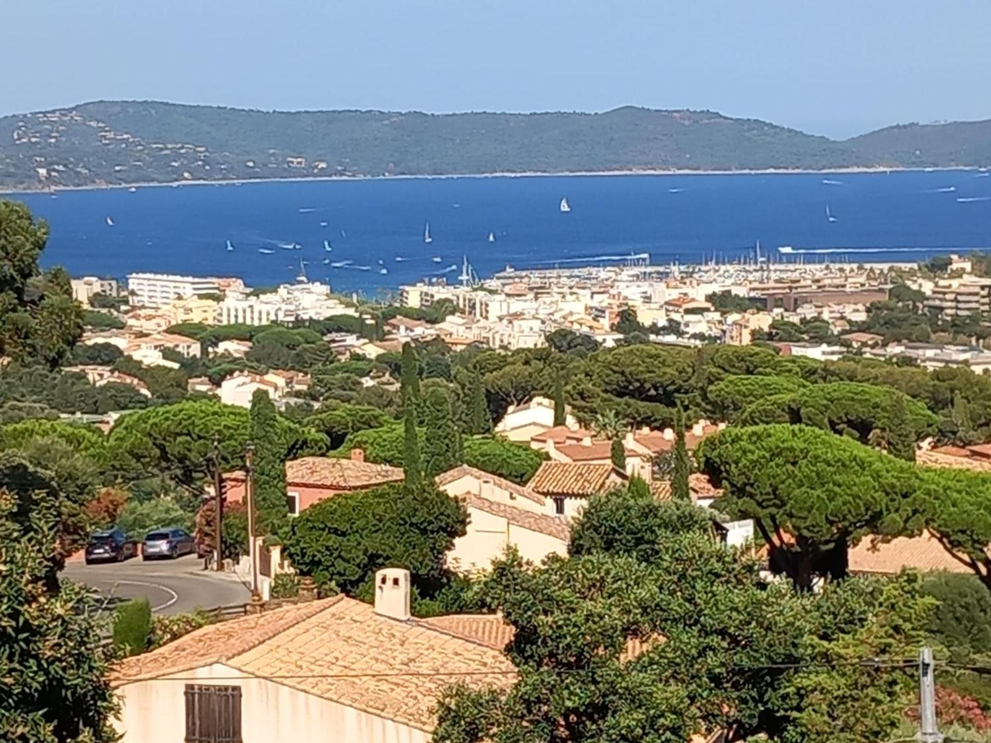 4-Star Private Villa With Heated Pool And Panoramic Sea View At Gulf De Saint Tropez กาวาแลร์-ซูร์-แมร์ ภายนอก รูปภาพ